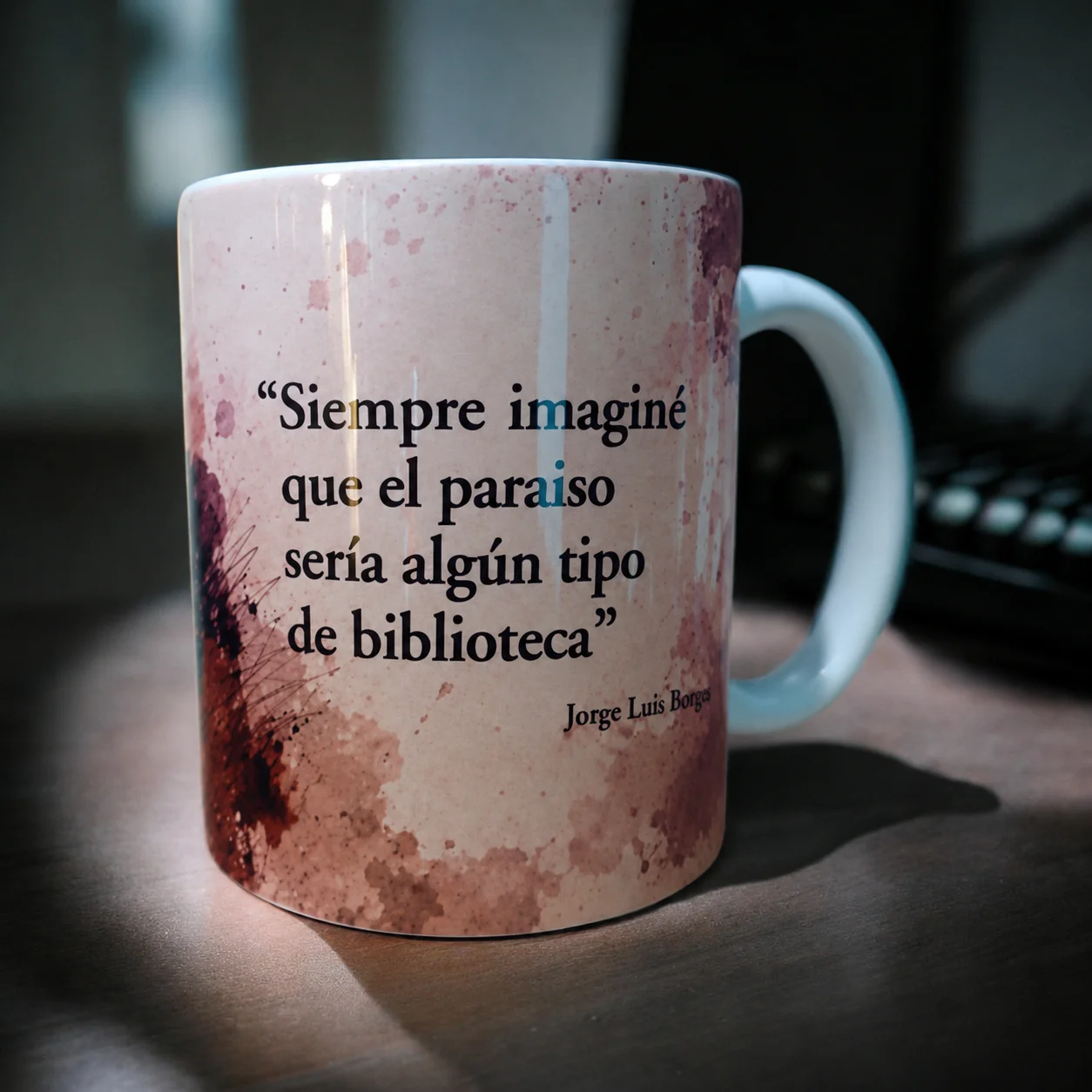 Nuevo Mug Jorge Luis Borges – Edición Exclusiva - Imagen 3