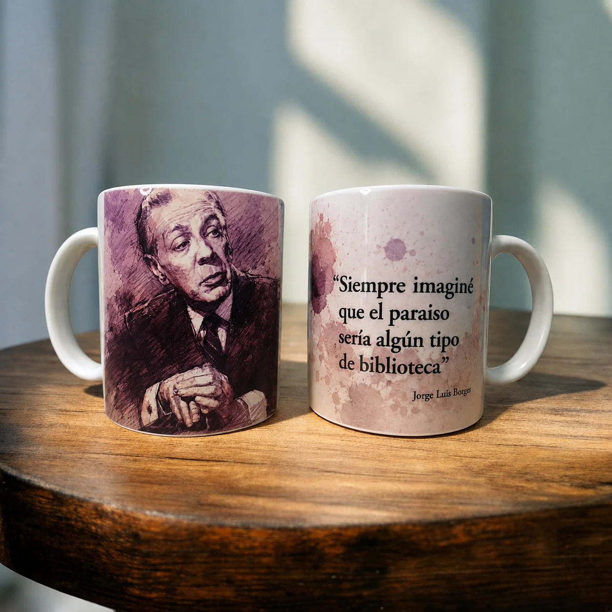 Nuevo Mug Jorge Luis Borges – Edición Exclusiva - Imagen 2