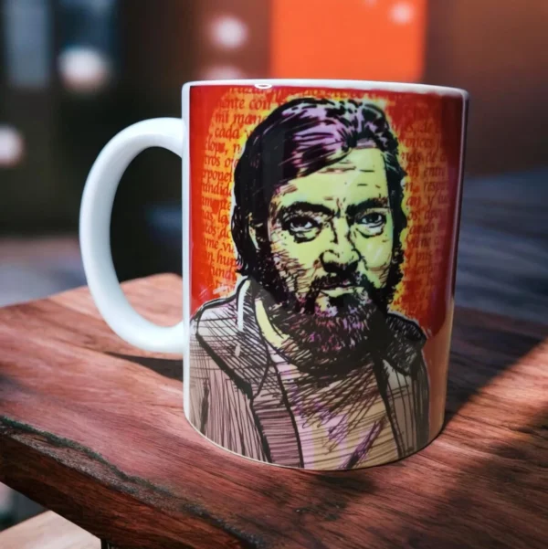 Mug Julio Cortázar – Edición Exclusiva