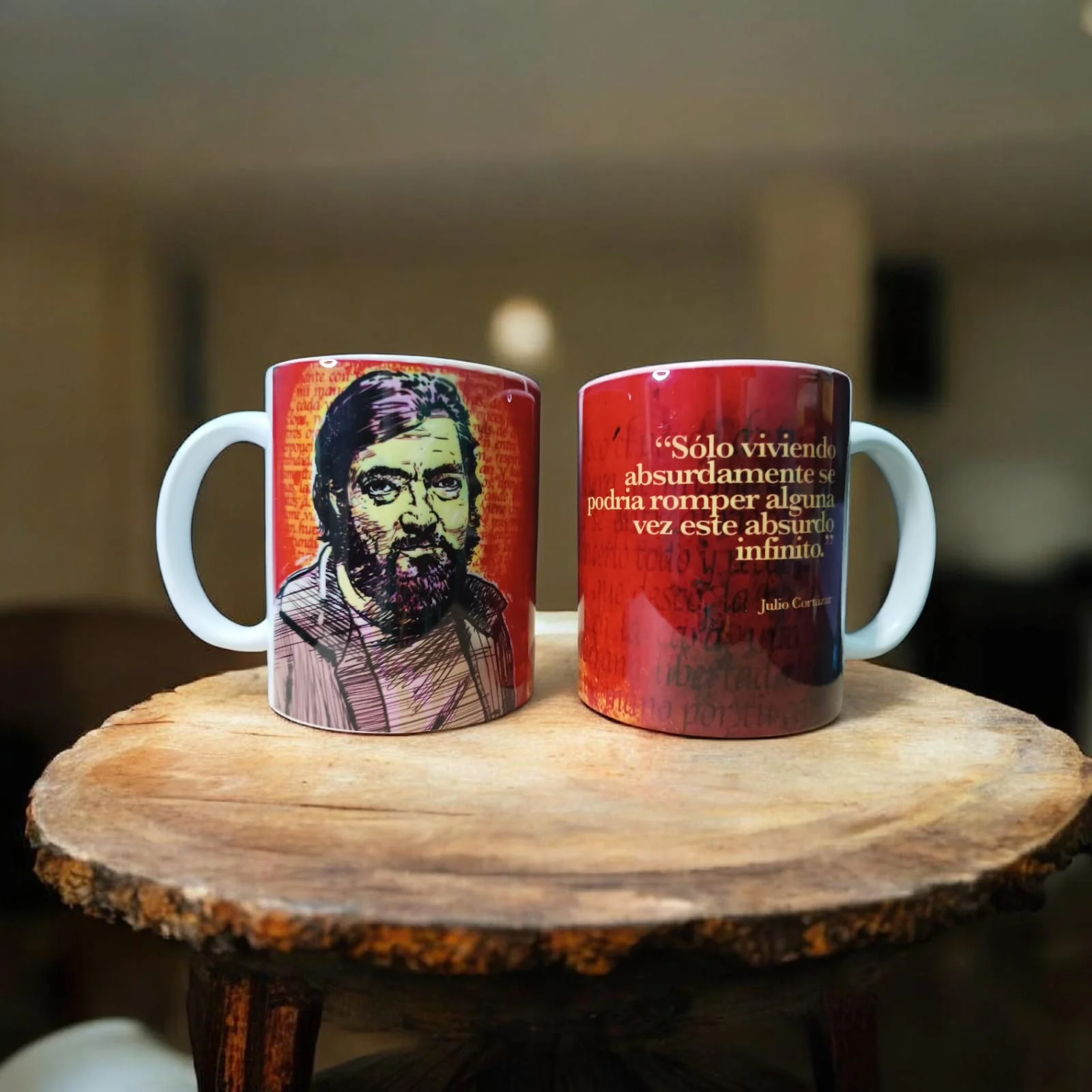 Nuevo Mug Julio Cortázar – Edición Exclusiva - Imagen 3