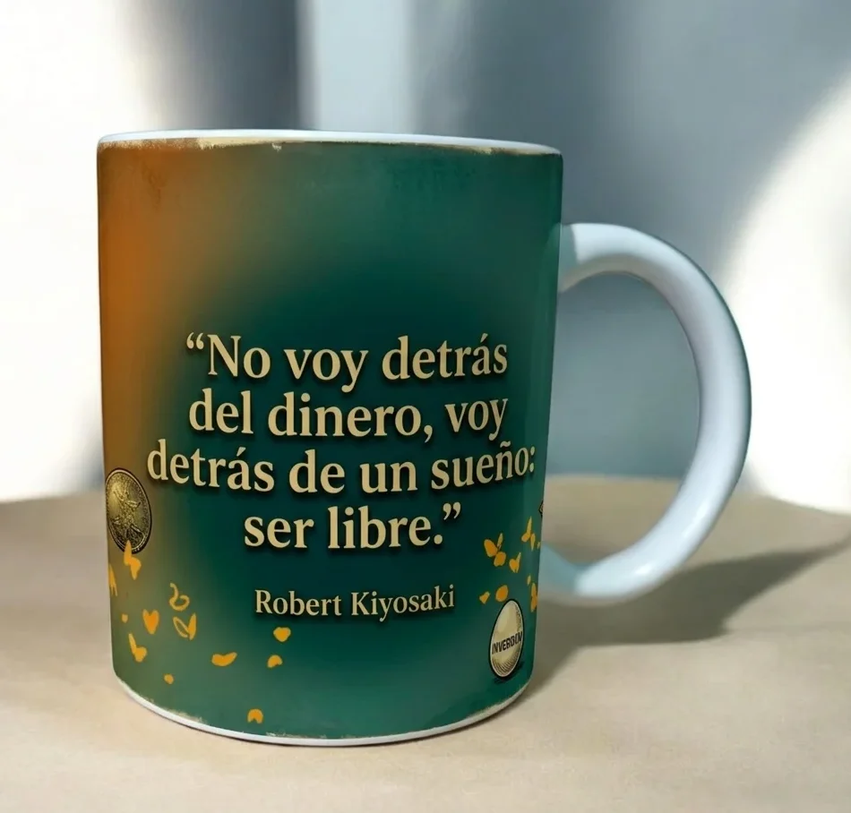 Nuevo Mug Robert Kiyosaki– Edición Exclusiva - Imagen 3