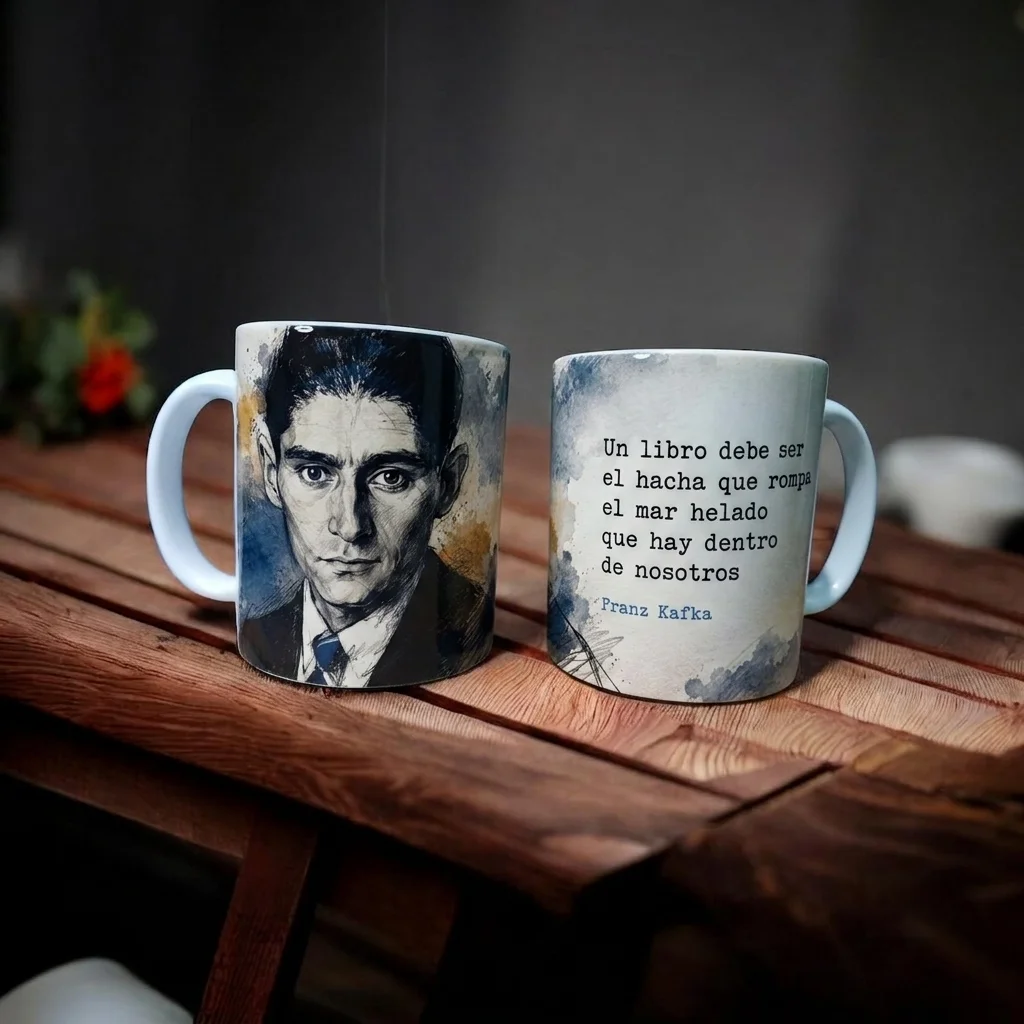Nuevo mug Franz Kafka - Edición exclusiva - Imagen 4