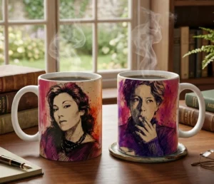 Duo de mug literario Pizarnik + Lispector